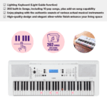 Yamaha EZ-300 61-Key Portable Keyboard with Lighted Keys - Image 9
