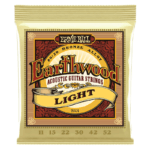 Ernie Ball 2004 Earthwood Acoustic Guitar Strings, 80/20 Bronze Light