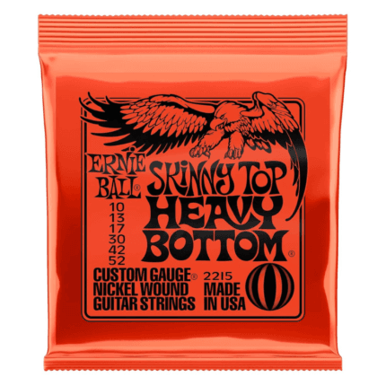 Ernie Ball 2215 Electric Guitar Strings - Skinny Top, Heavy Bottom