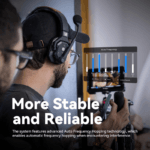 Hollyland Solidcom SE Full Duplex 4-Users ENC Noise Cancellation Wireless Intercom Headset System 1100ft Team Communication with PTT Mute Single Ear Headset for TV Film Production (Global Version) - Image 5